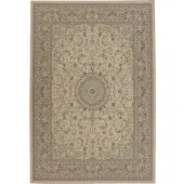 Theko Teppich "Flomi Classic" Gr. 5, beige, B:70cm H:4mm L:120cm, Baumwolle, Kunstfaser, Teppiche, Teppich, Flachgewebe, Orient-Optik, ideal im Wohnzimmer & Schlafzimmer