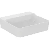 Ideal standard Conca Waschtisch, ohne Hahnloch, ohne Überlauf, 500x450x145 mm, T3787MA, Farbe: Weiß mit Ideal Plus