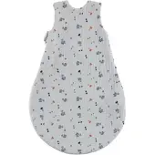 Sterntaler Babyschlafsack "Babyschlafsack 62/68 DINO Rexi", Kinder, Gr. L: 68cm, blau (graublau), Schlafsäcke Babyschlafsack