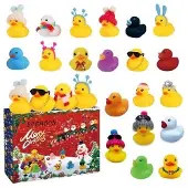 Generisch Adventskalender mit Weihnachtsmotiven und Badeenten – Countdown bis Weihnachten 2026 – Variante 4