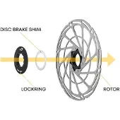 Jagwire Keilstücke Centerlock (x10)