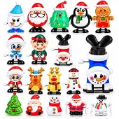 Generisch Wind-up Spielzeug für Weihnachten – Set mit 18 Stück – Füllung für Adventskalender