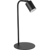 TK Lighting Logan Schwarze Tischleuchte Modern
