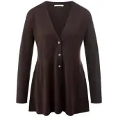 Peter Hahn Strickjacke braun, 48