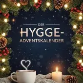 Sonstige Verlage Hygge Adventskalender Buch, liebevoll illustriert, 24 Kapitel mit köstlichen Rezepten