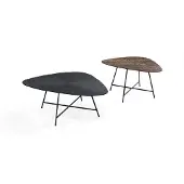 AEA Couchtisch Holz Beistelltisch Kaffeetisch Designer Wohnzimmertisch 2 tlg.