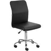 OEM Bürostuhl aus Kunstleder, höhenverstellbar, 360° drehbar, 44x50x110 cm