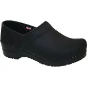 Sanita Original-Prof. Textured Oil Clog Black Gr.48