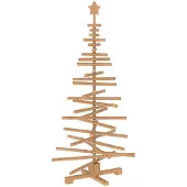 Syfax Holz Weihnachtsbaum KOTKA 150 cm Massives Kiefernholz