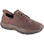 SKECHERS USA Men's Respected-Garrett Loafer, rot/braun, 40 EU