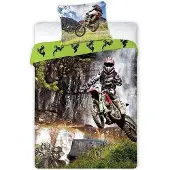 Faro Motocross Bettwäsche Sportivo 004 140x200 cm + 70x90 cm