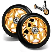 Merkloos Set aus 2 Stunt-Scooter-Rädern mit ABEC-9-Lagern