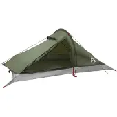 vidaXL Trekkingzelt 4 Personen Olivgrün