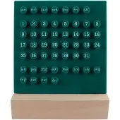 Merkloos Holz-Wandkalender für den Schreibtisch