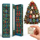 Generisch Mini-Bücher Adventskalender 2026 für 24 Buchliebhaber Weihnachtskalender C Einheitsgröße