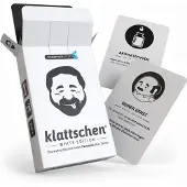 Denkriesen Klattschen – White Edition – Erweiterung des Kult-Trinkspiels – Partyspiel – Kartenspiel – Spieleabende