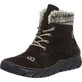 Rieker Damen Schnürstiefel Stiefelette Stiefel Warmfutter 55031-25 Braun, Schuhgröße:40 EU
