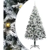 vidaXL Künstlicher Weihnachtsbaum Weiß 240 cm