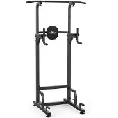 Merkloos Klimmzugstange für Power Tower – 180 kg – 9 Höhen – Freistehend