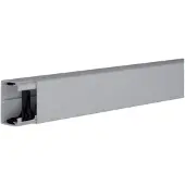 Hager LF4006007030 Leitungsführungskanal aus PVC LF 40x60mm steingrau - 2 Meter