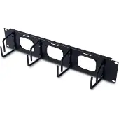 APC AR8428 Horizontaler Kabelmanager 2 HE mit Durchführöffnungen