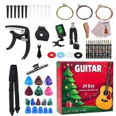 Generisch Gitarren-Adventskalender 2026 Weihnachtskalender Spannung und Vorfreude wecken