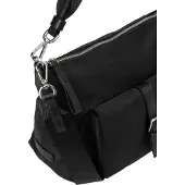 Marc O'Polo Handtasche Umhängetasche Caren Hobo Bag Black schwarz