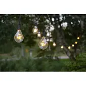 Star Trading System LED 'Lichterkette 5m 10 Birnen' warmweiß