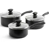GreenChef Diamond Stielkasserollen-Set 16/18/20 cm, Keramik-Antihaft