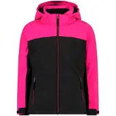 CMP - Girl's Jacket Snaps Hood Twill - Skijacke Gr 164 schwarz