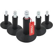 Dripio 5 Möbelgleiter Klein Nr. 10, Stift 11 mm, Schwarz