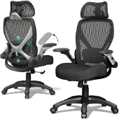 Dripio Ergonomischer Bürostuhl, Mesh, höhenverstellbar, 120° neigbar