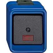 Merten 375975 Elektroschalter 1P Schwarz - Blau (375975)