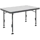 Dripio Klapptisch 101x65 cm, Melamin, Aluminiumrahmen, schwarz