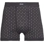 Witt Schlüpfer "Hose kurz Hose kurz 2 Stück", Herren, Gr. 9, 2 Stk., Feinripp, schwarz-weiß (anthrazit, bedruckt), Feinripp, , Unterhosen Schlüpfer