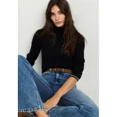 Pepe Jeans für Damen. PL7000208 Pullover Anna Perkins schwarz (L), Lässig, Baumwolle