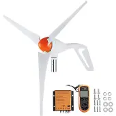 OEM 500W Windturbine-Generator, 12V, 3-Blatt, MPPT-Controller
