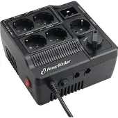 BlueWalker PowerWalker MBS, 6 AC-Ausgänge, C20-Koppler, 208-240 V, 10 A, Schwarz, Netzwerk