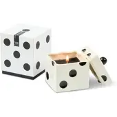 PADDYWAX Lucky Dice Lava Stone Duftkerze aus Keramik 283 g