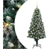 vidaXL Künstlicher Weihnachtsbaum Grün 180 cm
