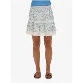 Superdry Printed Lace Trim Kurzer Rock