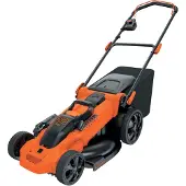 Black & Decker CLMA4825L2-QW, Schieberasenmäher, 600 m², 48 cm, 3,8 cm, 10 cm, 50 l