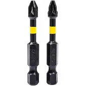 Waart W29M312 Impact Schlagschrauberbit PZ2 x 50mm (2 Stück)