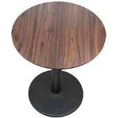 Sonstiges Esszimmertisch Quadratisch 60x60x72 cm Holzplatte Eisenbeine