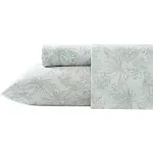 OEM Kingsize Bettwäsche-Set, 4-teilig, Baumwoll-Percale, grün