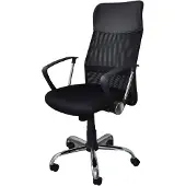 Dripio Bürostuhl Corfu, schwarz, ergonomisch, TILT-Mechanismus