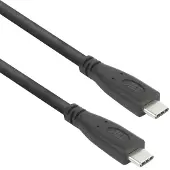 ACT AC7445, 5 m, USB C, USB C, USB 3.2 Gen 2 (3.1 Gen 2), 10 Gbit/s, Schwarz