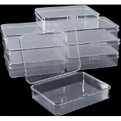OEM Aufbewahrungsbox mit Deckel, 8er-Pack, stapelbar, BPA-frei, 11,2x8,2x2,8 cm