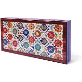 OEM Backgammon-Set, MDF-Gehäuse, Magnetverschluss, 36 mm Steine