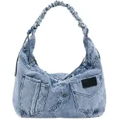 Desigual Schultertasche Umhängetasche Jackdenim Matsue Shoulder Bag Denim Medium